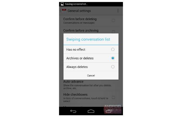 Gmail 4.2 app for Android